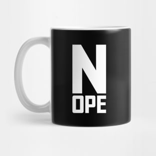 NOPE with the big N Mug